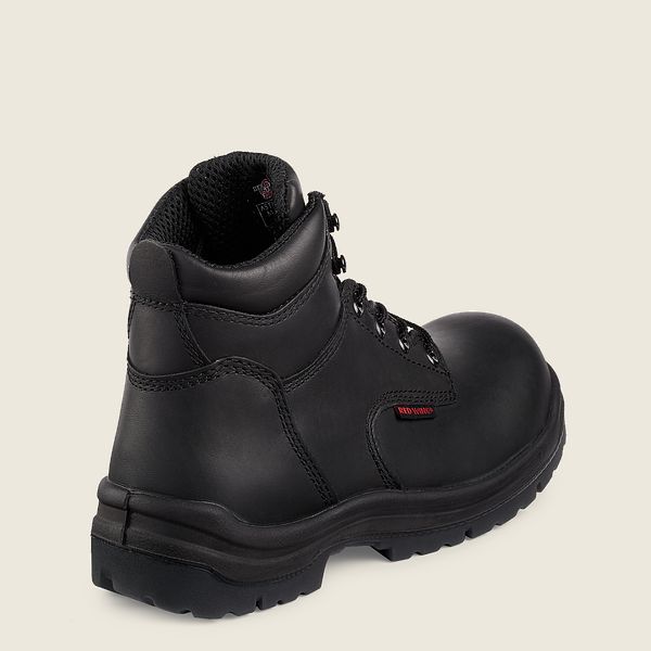 レッド ウィング(Red Wing) King Toe® - 6インチの安全つま先 ブーツ メンズ ブラック JP12754